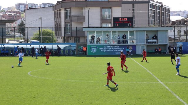 Etimesgut Belediyespor, Arnavutköy'den puan getirdi 1-1