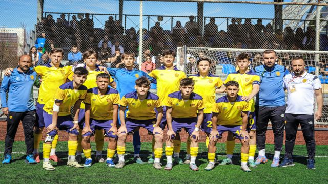 MKE Ankaragücü U17 Elit A Ligi takımı grubunu lider tamamladı