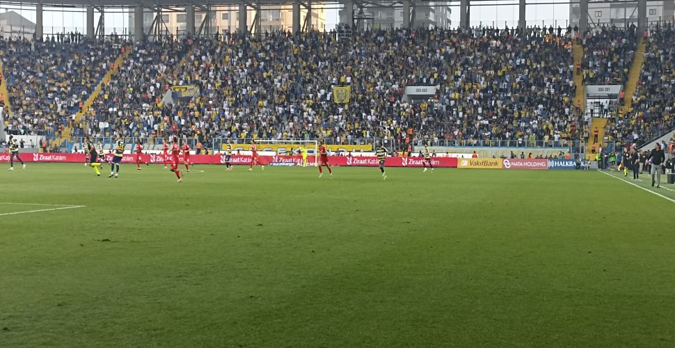 Ankaragücü 0 - Pendikspor 0 ilk yarı sonucu.