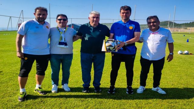 Ankaragücü yeni yönetimi Kayseri kampını ziyaret etti