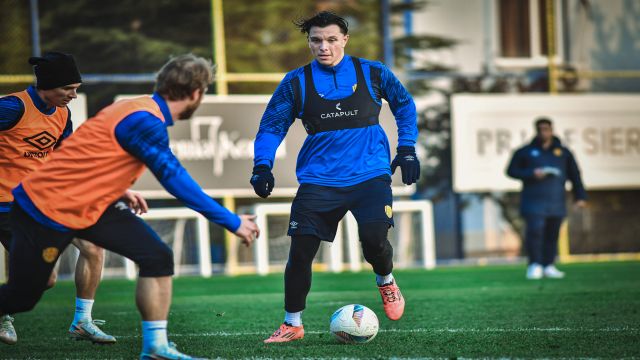 Renat Dadashov takımla çalıştı