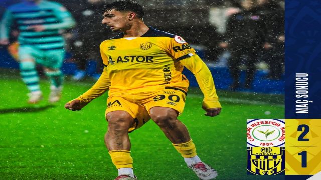 Ankaragücü, Rize'den puansız dönüyor