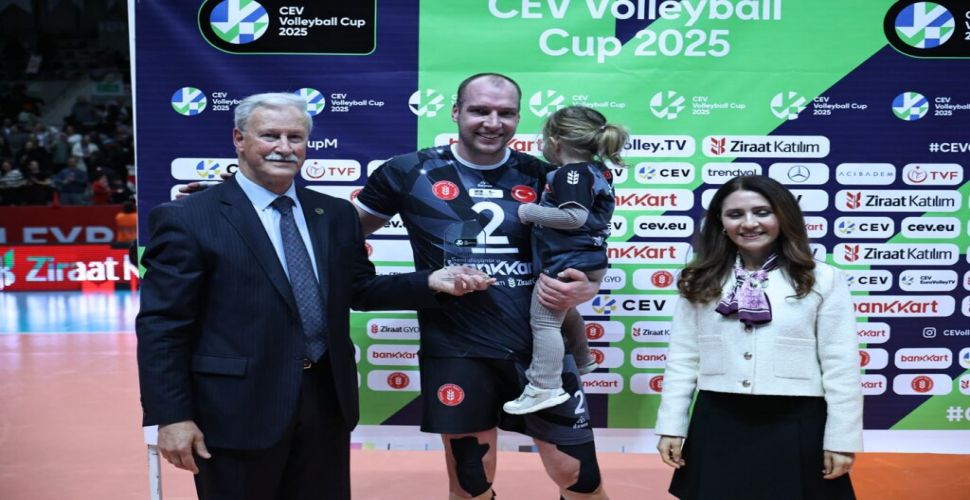 Wouter Ter Maat  maçın en değerli oyuncusu seçildi