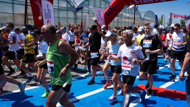 Ankara 19 Mayıs Yarı Maratonu ve Halk Koşusu yapıldı