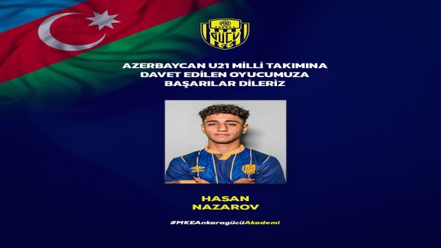 Ankaragücü futbolcusu Hasan Nazarov'a Milli davet