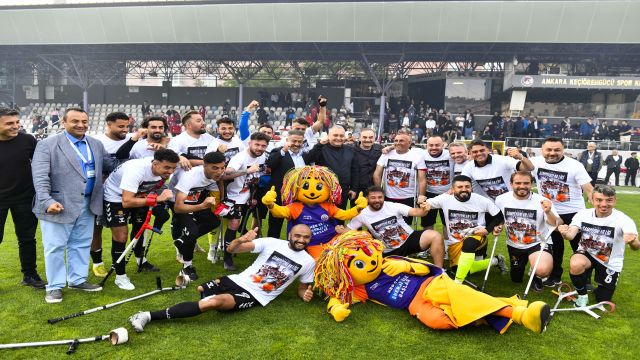 Ampute Futbol Avrupa Şampiyonlar Ligi şampiyonu Alves Kablo
