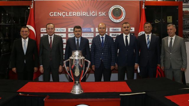 Ankara Valisi Vasip Şahin’den Gençlerbirliği'ne ziyaret