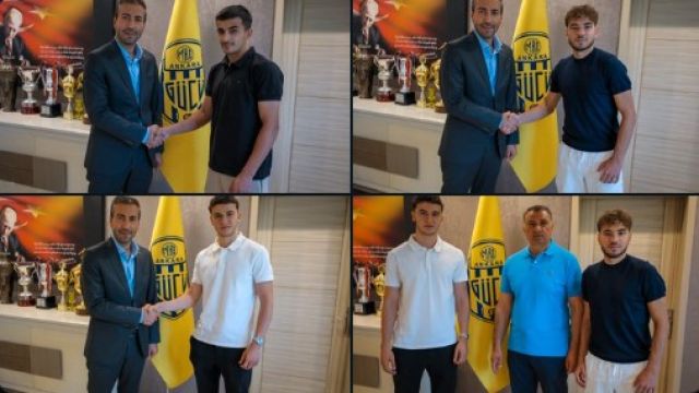 Ankaragücü genç oyuncuları profosyonel yapmaya devam ediyor