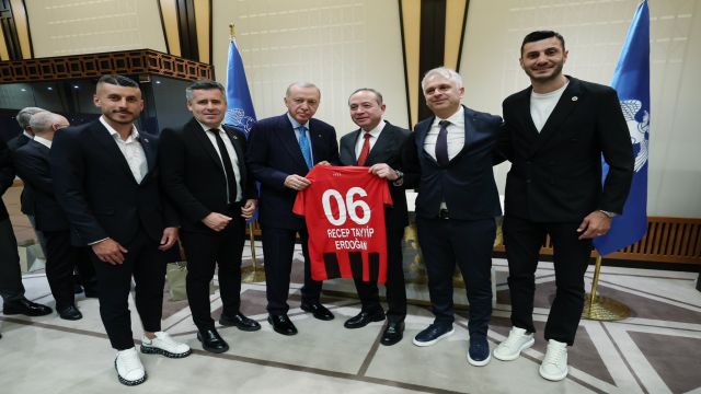 Gençlerbirliği, Recep Tayyip Erdoğan ile buluştu!