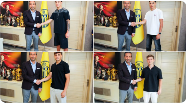 Ankaragücü 5 futbolcuyu daha profosyonel yaptı...