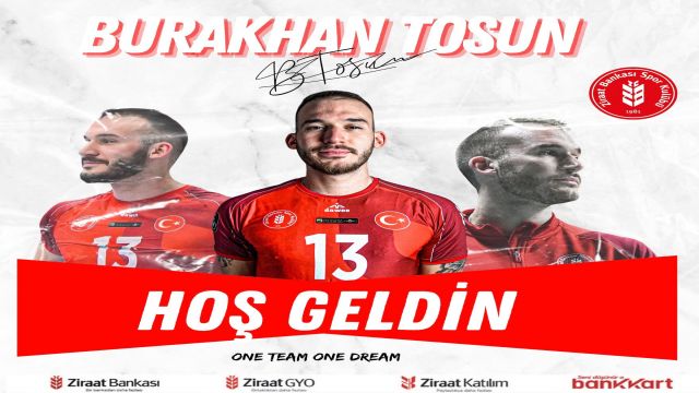 Burakhan Tosun Ziraat Bankkart'ta!