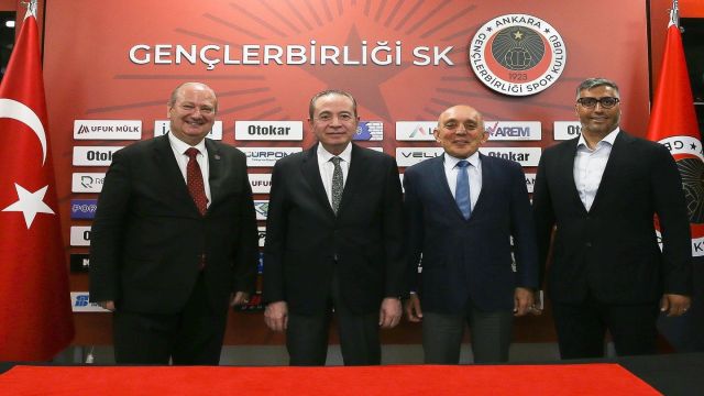 Gençlerbirliği Başkanı Osman Sungur,  Türkiye Bilişim Derneği ile görüştü