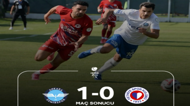 Ankara Demirspor 1 - Fethiyespor 0