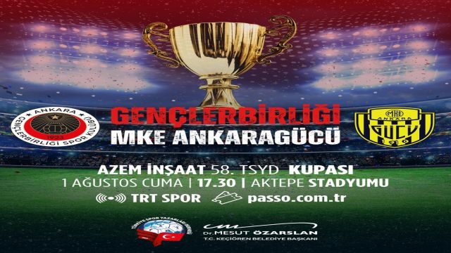 Keçiören Belediye Başkanı Mesut Özarslan'dan derbi paylaşımı