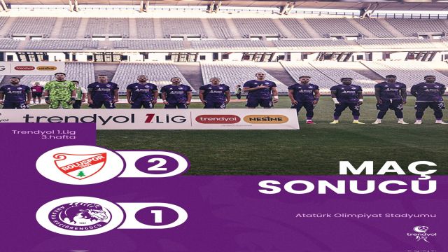Keçiörengücü, Olimpiyat Stadı'nda üstünlüğünü koruyamadı