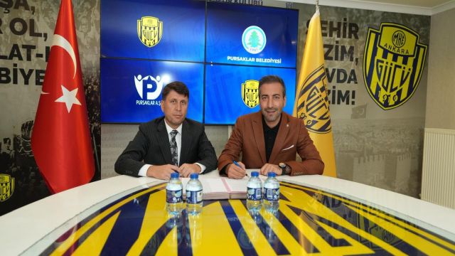 Pursaklar Belediye Başkanı Ertuğrul Çetin'den Ankaragücü'ne büyük destek!