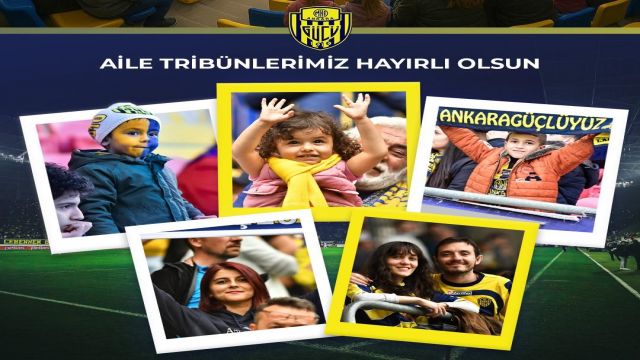 Ankaragücü aile tribünü uygulaması başlattı