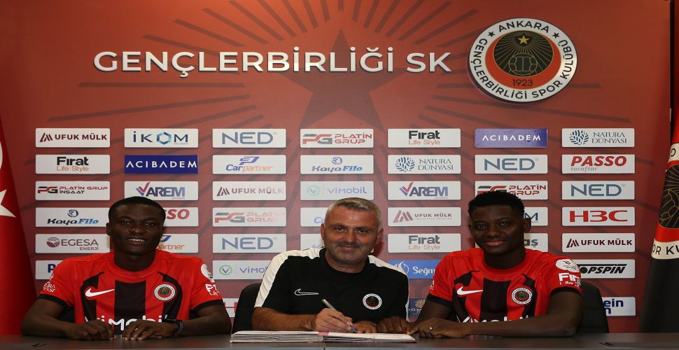 Gençlerbirliği’nde Mamoudou Cisse ve Prince Martor imzayı attı