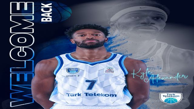 Kyle Alexander yeniden Türk Telekom’da!