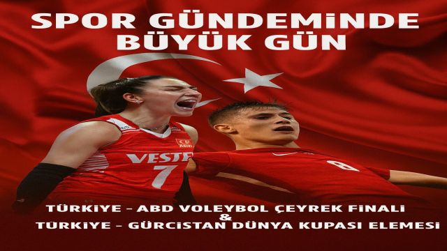 ÖZEL | Spor Gündeminde Büyük Gün: Voleybol ve Futbol Sahne Alıyor