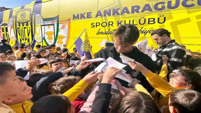 Ankaragücü geleceğimizin güçlü çocuklarıyla bir araya geldik