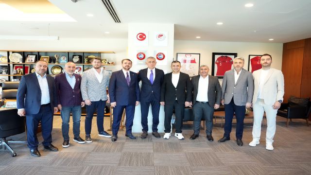 Etimesgut Spor TFF'yi ziyaret etti