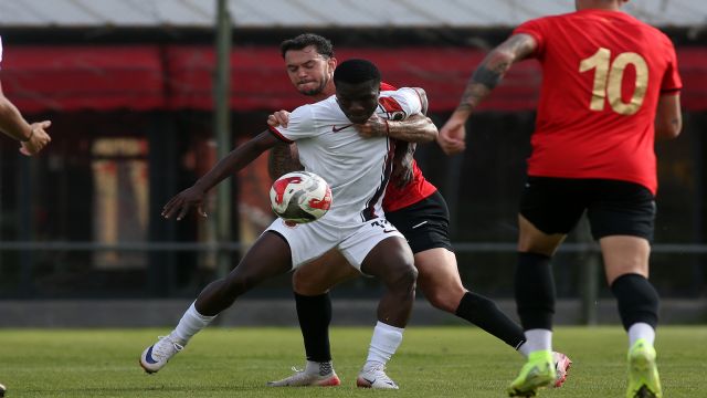 Gençlerbirliği A Takımı, U19 Takımıyla hazırlandı