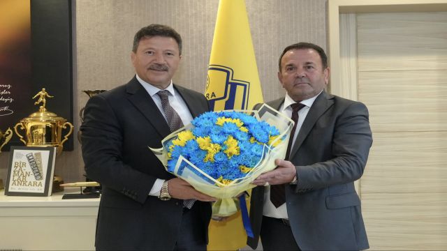 Mehmet Yiğiner'den hayırlı olsun ziyareti