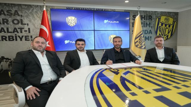 MKE Ankaragücü Kulübü, TULPAR firması ile resmi anlaşma imzaladı