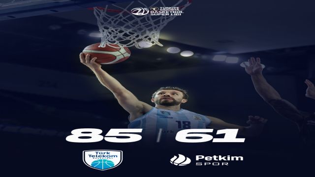 Türk Telekom: 85 - Aliağa Petkimspor: 61
