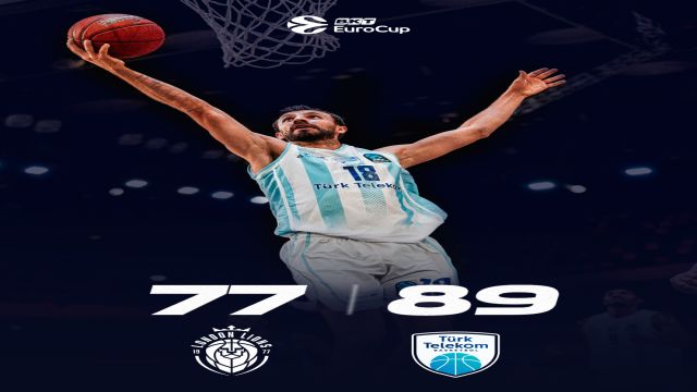 Türk Telekom BKT EuroCup maçında deplasmanda kazandı