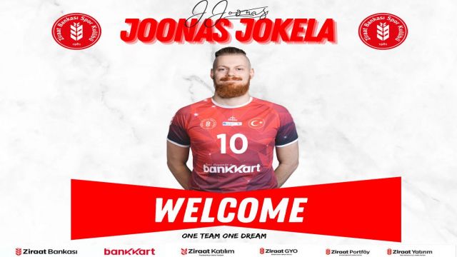 Ziraat Bankkart Joonas Jokela ile güçlendi