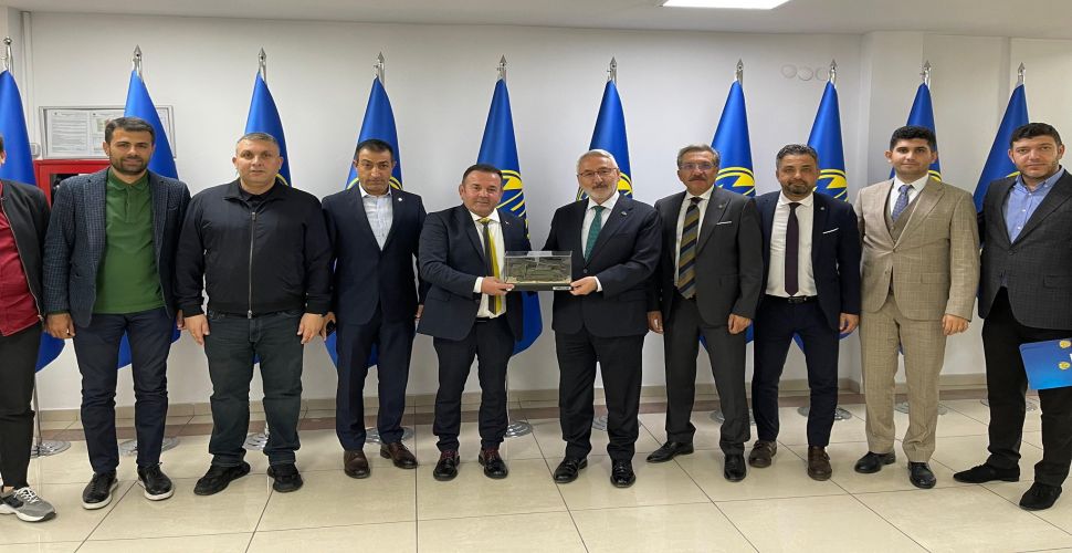 Ankaragücü'nden MKE Genel Müdürü İlhami Keleş’e ziyaret...