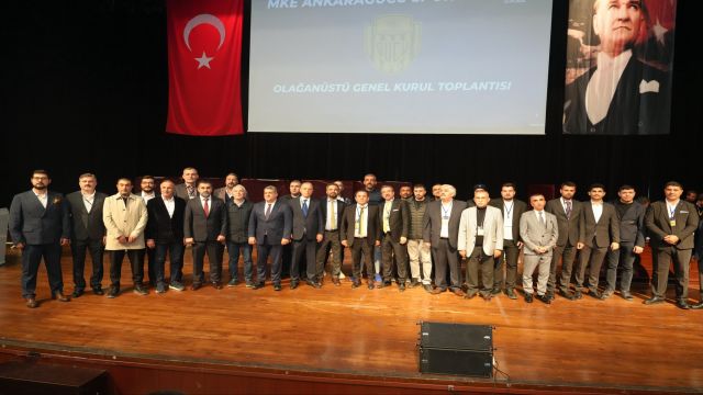 MKE Ankaragücü Yönetim Kurulu görev dağılımını açıkladı