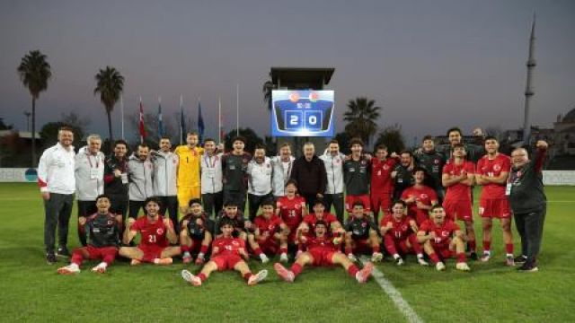 U19 Millî Takımımız, Belarus'u 2-0 yenerek Elit Tur'a yükseldi