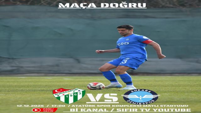 Ankara Demirspor, Bursaspor deplasmanında!