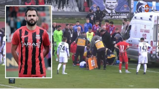 Eski Ankaragücü futbolcusu kafa çarpışması yaşadı, hastanede kendine geldi!