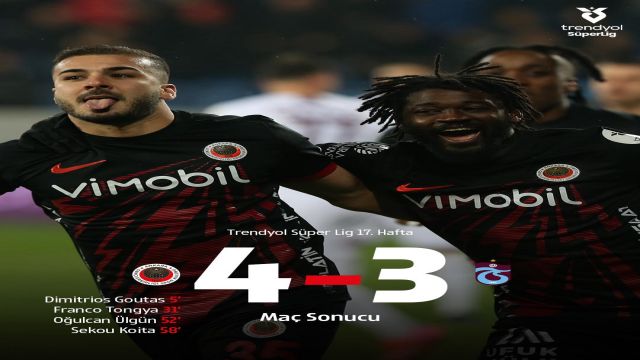 Muhteşem maç Gençlerbirliği'nin