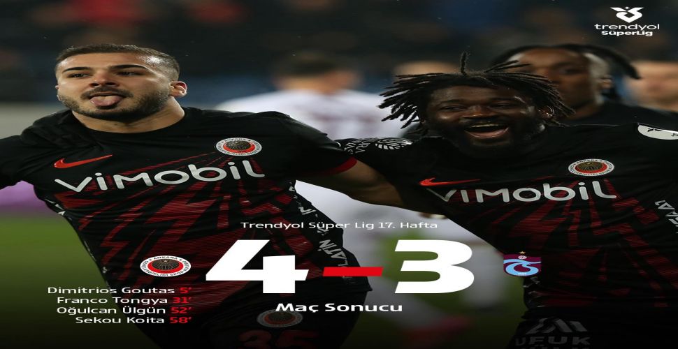 Muhteşem maç Gençlerbirliği'nin