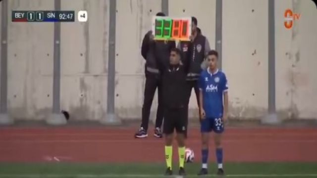 Türk futbolunda bir ilk Ankara takımında yaşandı