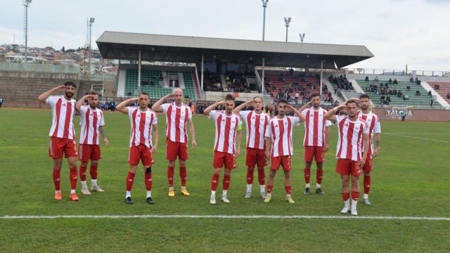 Kahramankazan Belediyespor'dan şehitlere selamlı gönderme