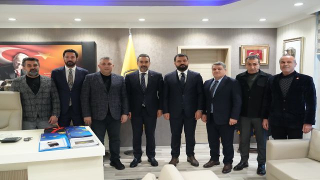 AK Parti Ankara İl Başkanı Hakan Han Özcan, Ankaragücü'nü ziyaret etti...