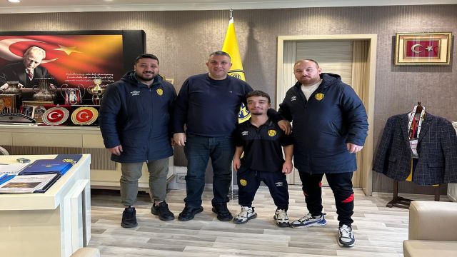 Ankaragücü’nde Milli gururu Başkan İlhami Alparslan ille bir araya geldi