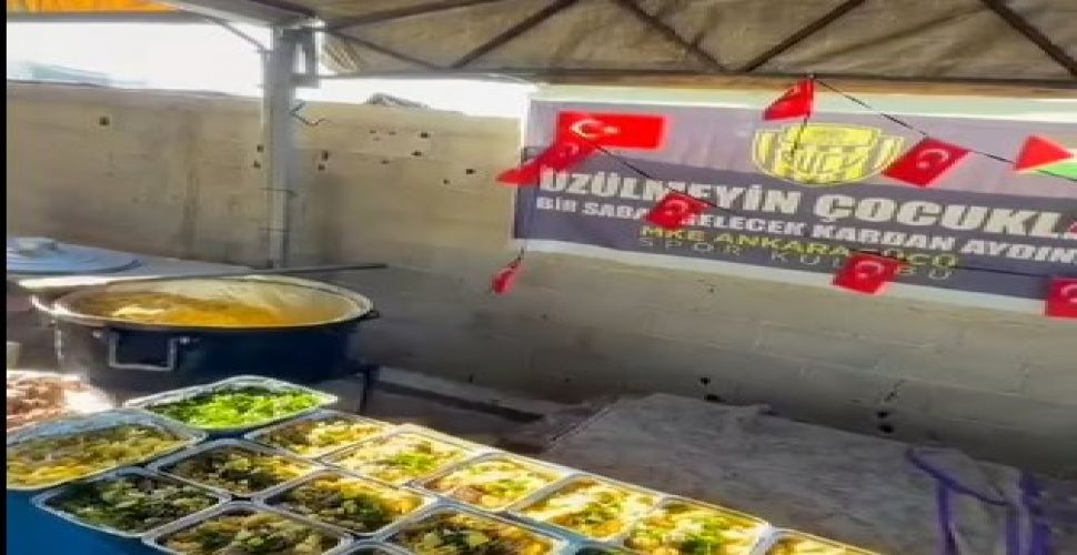 Gazze'ye iftar Ankaragücü'nden!