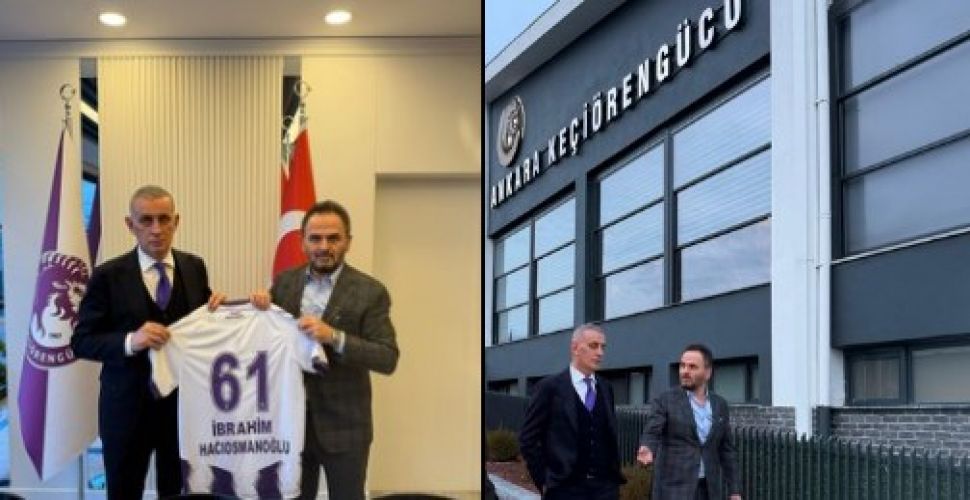 TFF Başkanı Hacıosmanoğlu, Keçiörengücü'nü ziyaret etti...