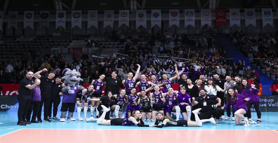 Zeren Spor, Şampiyonlar Ligi'nde çeyrek finalde