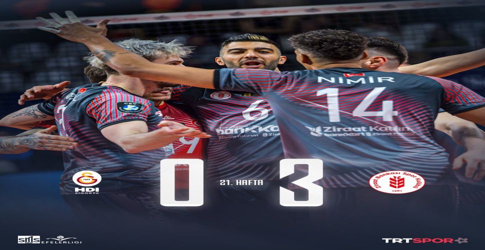 Ziraat Bankkarat, Galatasaray'ı İstanbul'da devirdi