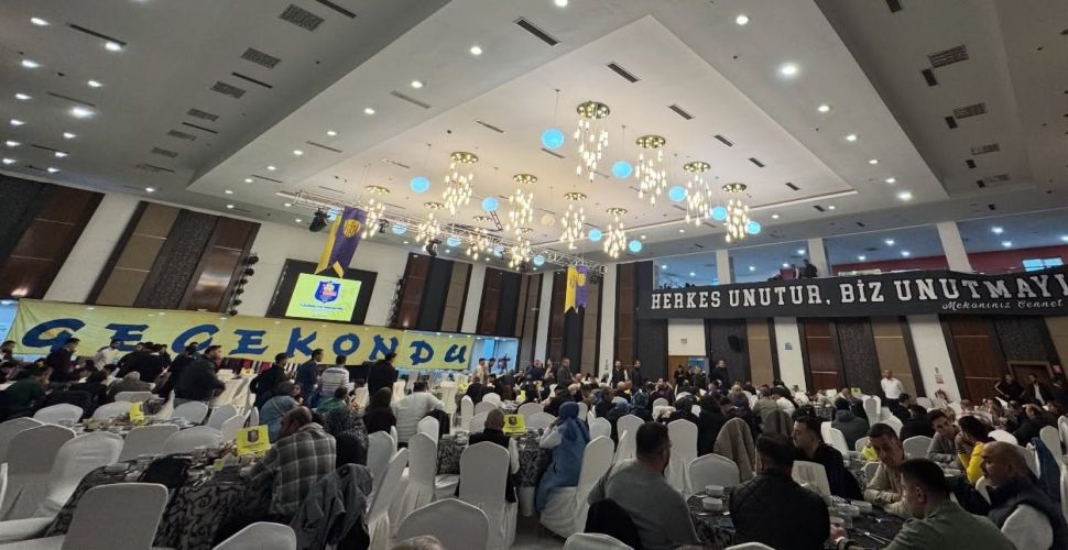 Ankaragücü camiası Gecekondu'nun iftarında bir araya geldi