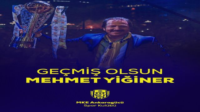 Geçmiş olsun Mehmet Yiğiner!