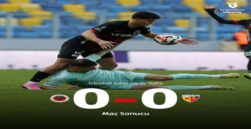 Gençlerbirliği 1 puana sevindi! Ya Velho o topu çıkarmasaydı?